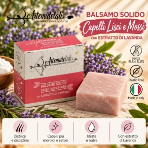 Balsamo solido capelli lisci e mossi