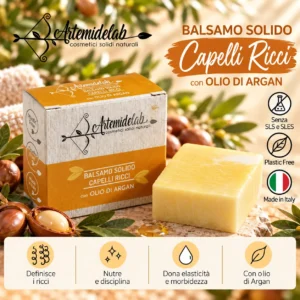 Balsamo solido capelli ricci
