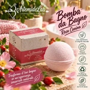 Bomba da bagno Rosa canina