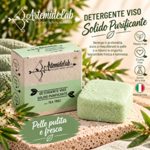 Detergente viso solido purificante