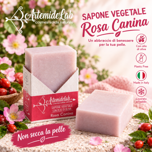 Sapone doccia Rosa canina