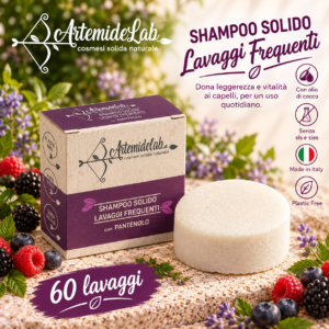 Shampoo solido lavaggi frequenti