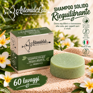 Shampoo solido riequilibrante